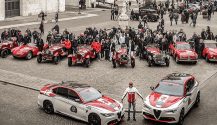 阿尔法·罗密欧阿尔法·罗密欧将成为2020年1000辆Miglia汽车的赞助商。
